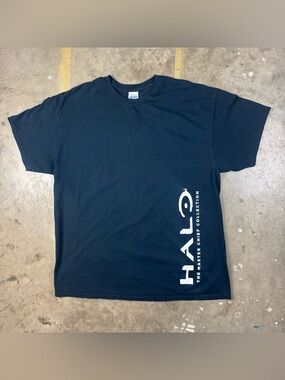 Halo Master Chief Collection T-Shirt Sz XL Gildan Tee 2010s Video Game Microsoft